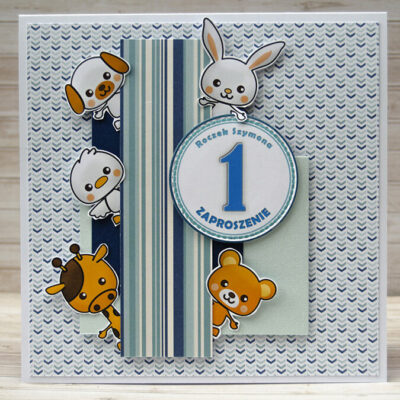 zaproszenia zwierzatka