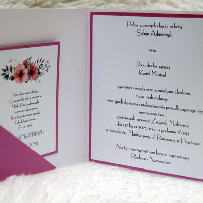 zaproszenia ślubne