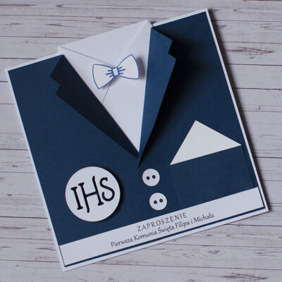 zaproszenia garnitur