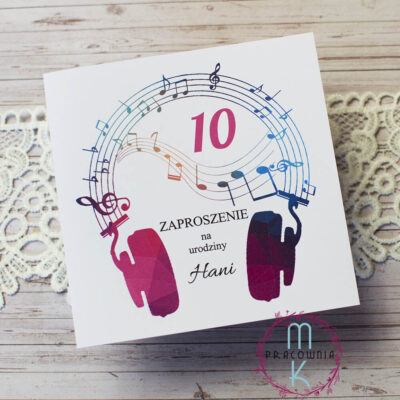 zaproszenia słuchawki