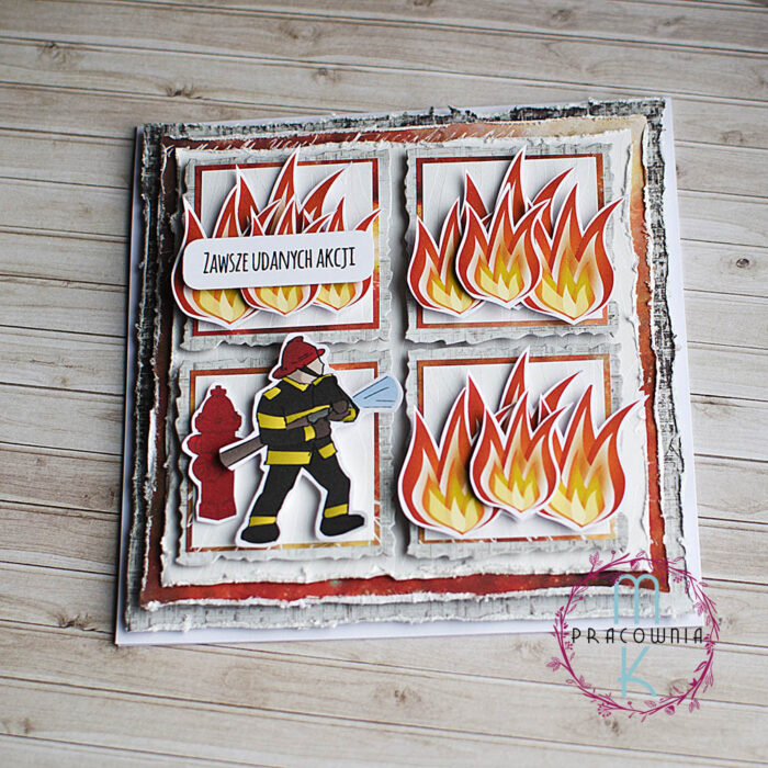 kartka dla strażaka
