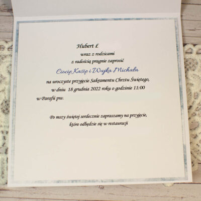 środek na chrzest święty