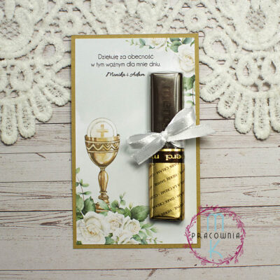 podziekowania merci na komunie