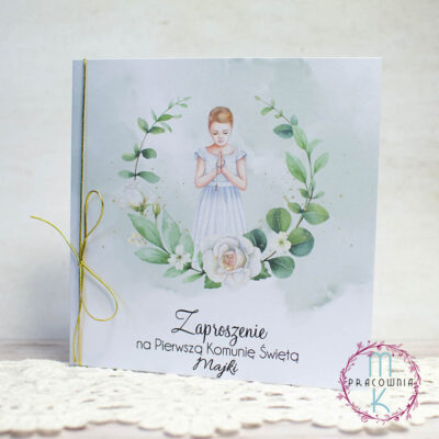 zaproszenia na komunię