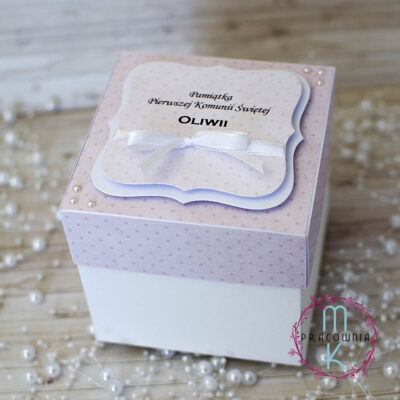 pudełko 3D dla dziewczynki