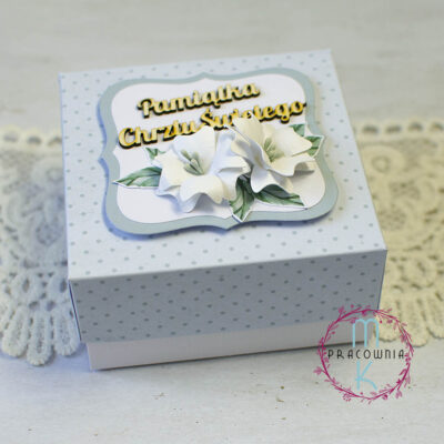 pudełko na chrzest święty