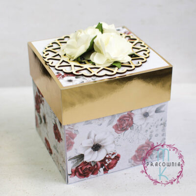 pudełko 3D na urodziny