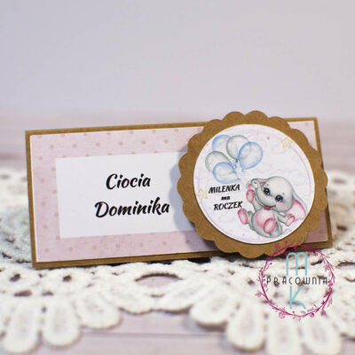 winietka dziecięca ze słonikiem