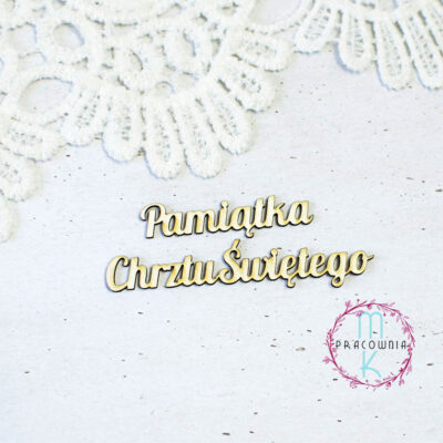 napis chrzes swiety