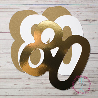 baza kartki cyfra 80 złota