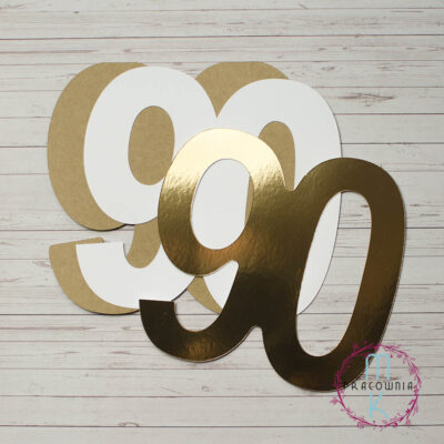 baza cyfra 90 złoto