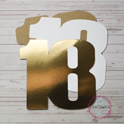 baza kartki 18 złoto