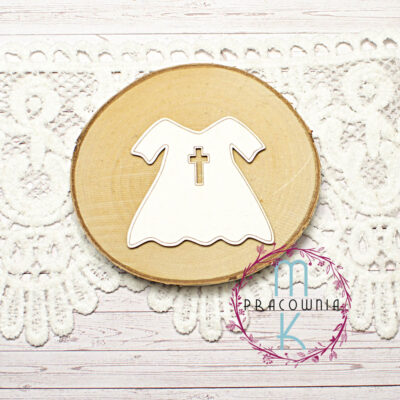 szatka na chrzest święty tekturka