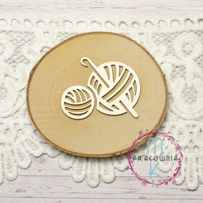 kłębek wełny tekturki