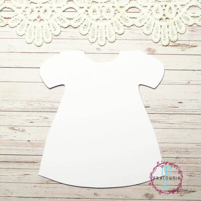 baza biała sukienka