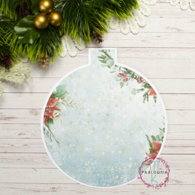 baza karki bombka świateczna