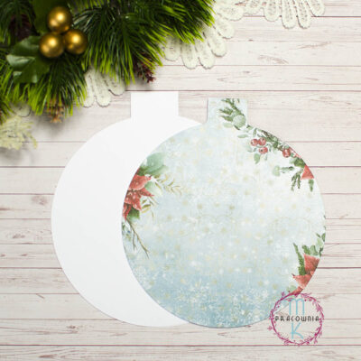 baza bomka świąteczna