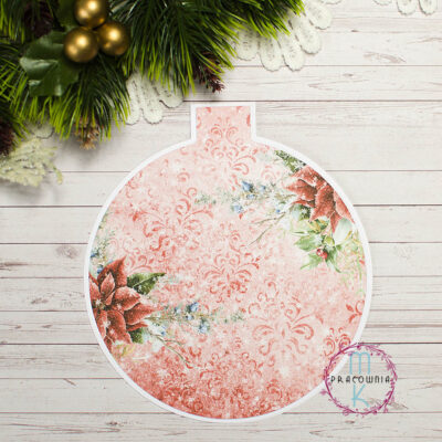 baza kartki bombka z warstwą