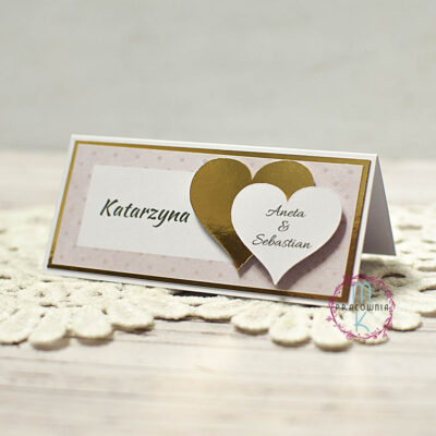 winietki lustrzane złoto