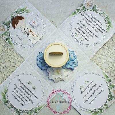 pudełko 3D zaproszenie