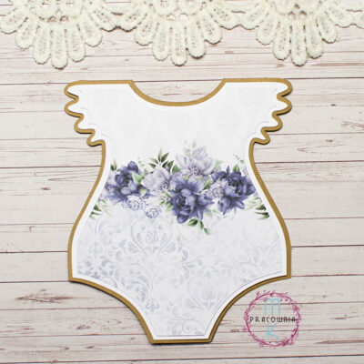 kartka body z kwiatkami