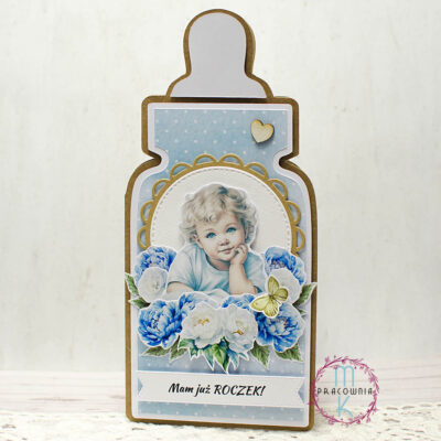 butelka dziecięca kartka na roczek