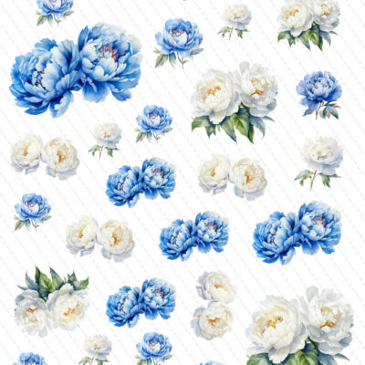 kwiaty do wycinania grafiki