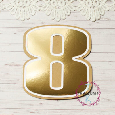 baza kartki 8 lustrzany papier