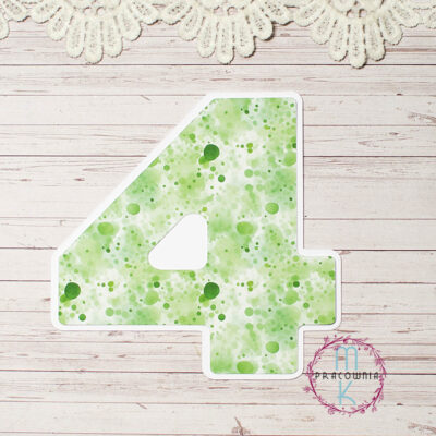 baza kartki z warstwą zieloną