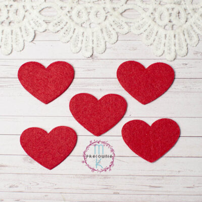 serca z filcu