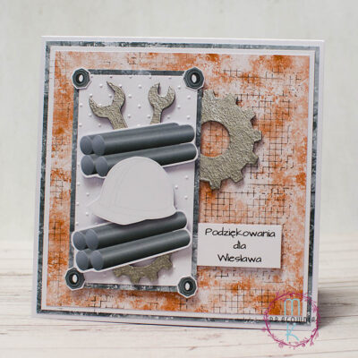 kartka dla inżyniera, budowlańca