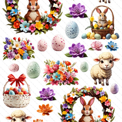 grafiki do wycinania wielkanoc
