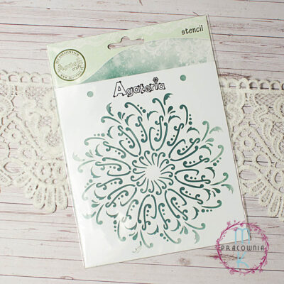 maska, szablon serwetka