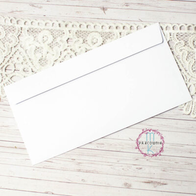 koperta DL biała