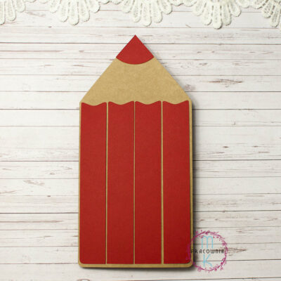 baza kartki kraft kredka