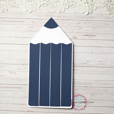 baza kartki kredka niebieska