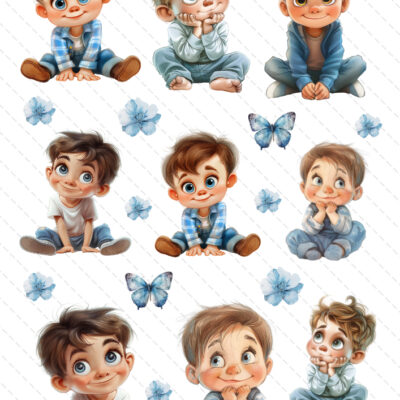 chłopcy grafiki do wycinania dziecięce