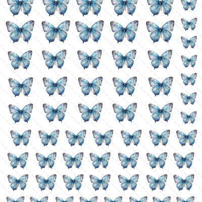 motyle niebieskie grafiki do wycinania