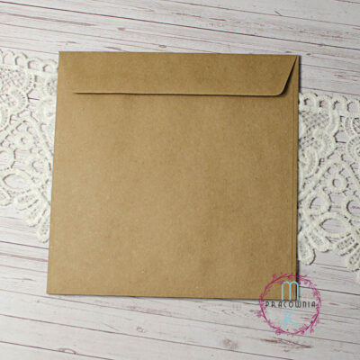 koperta kwadratowa K4 kraft