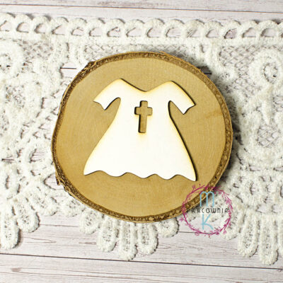 szatka na chrzest święty z beermaty