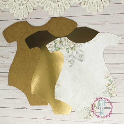 baza body lustrzane złoto